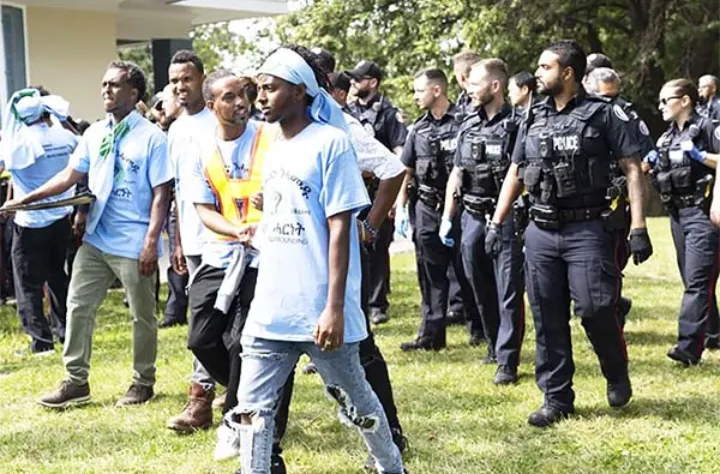 جشنواره اریتره در تورنتو به خشونت کشیده شد